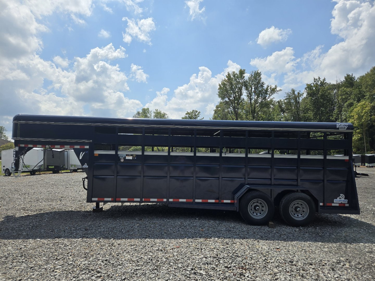 New 2025 VALLEY TRAILERS 20' x 6'8" x 6’6" Stock (76820) Stock / Stock Combo Trailer