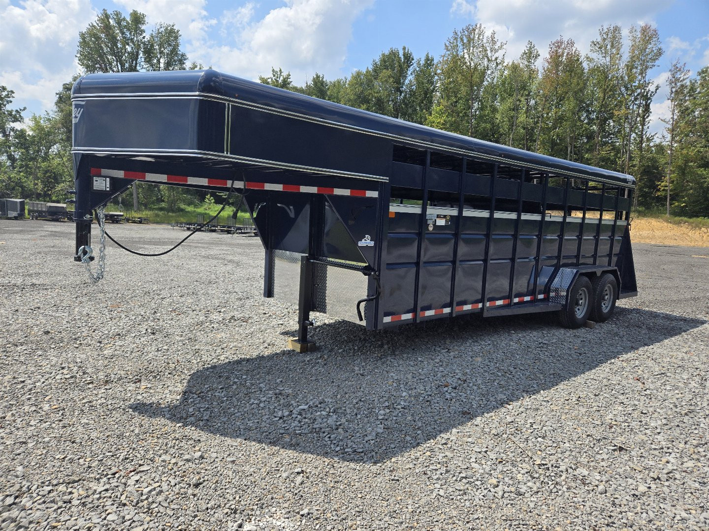 New 2025 VALLEY TRAILERS 20' x 6'8" x 6’6" Stock (76820) Stock / Stock Combo Trailer