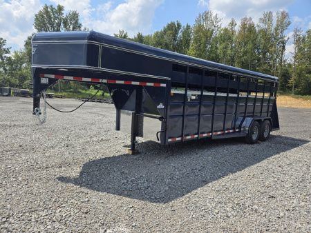 New 2025 VALLEY TRAILERS 20' x 6'8" x 6’6" Stock (76820) Stock / Stock Combo Trailer