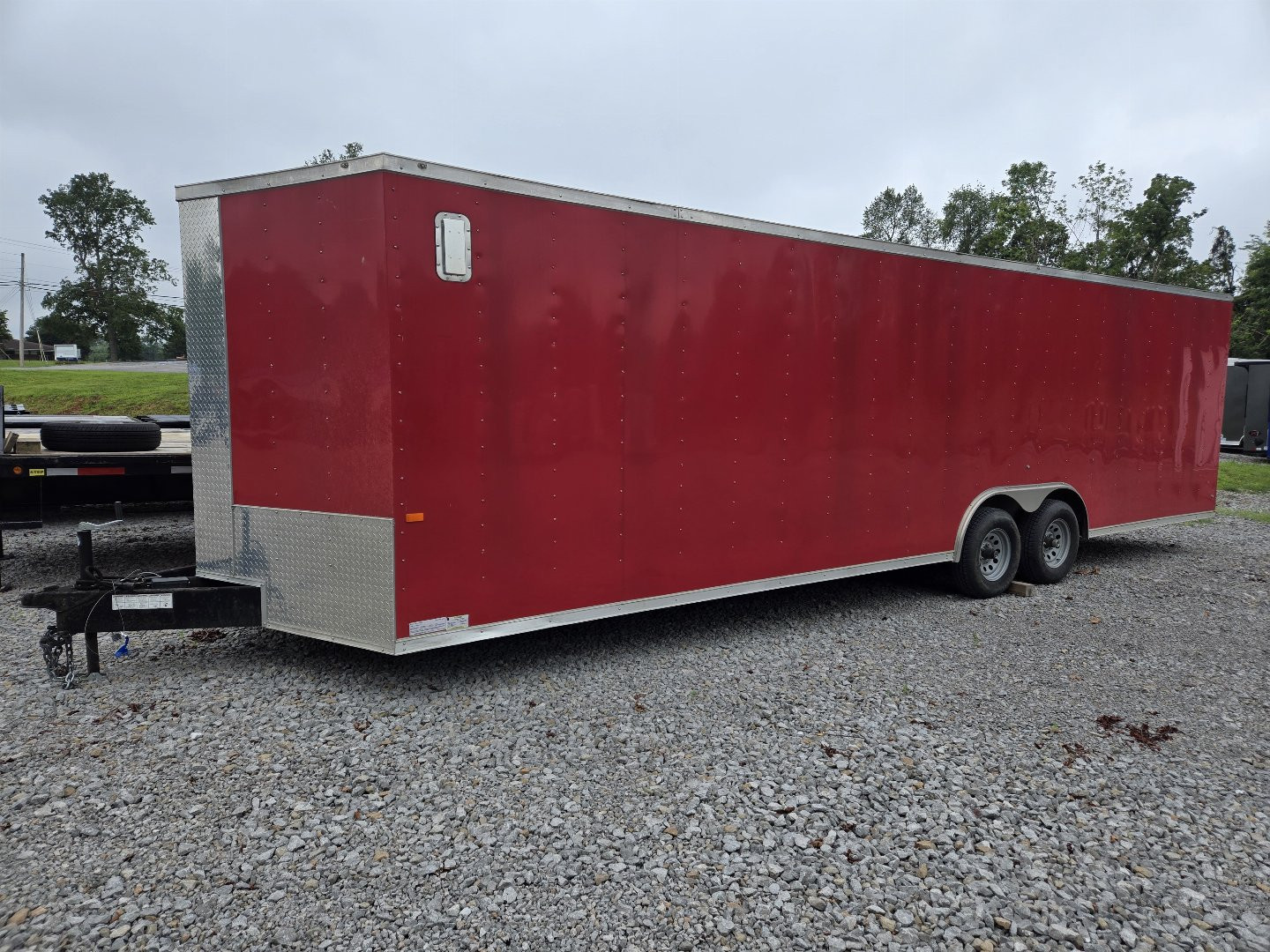 Used 2021 Rock Solid Cargo 8.5X28 CH-5200LB Cargo / Enclosed Trailer