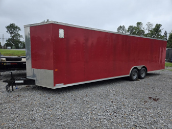 Used 2021 Rock Solid Cargo 8.5X28 CH-5200LB Cargo / Enclosed Trailer