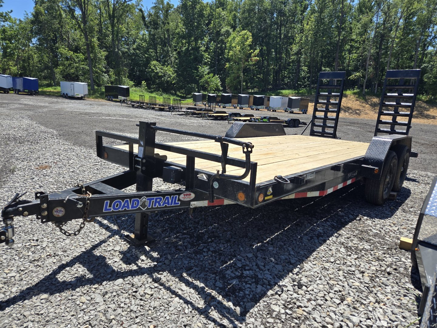 Used USED 2022 Load Trail 7X18 Car Hauler Car Hauler