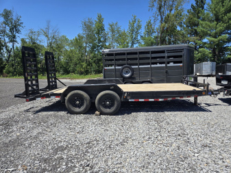 Used USED 2022 Load Trail 7X18 Car Hauler Car Hauler