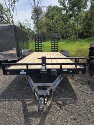 Used USED 2022 Load Trail 7X18 Car Hauler Car Hauler