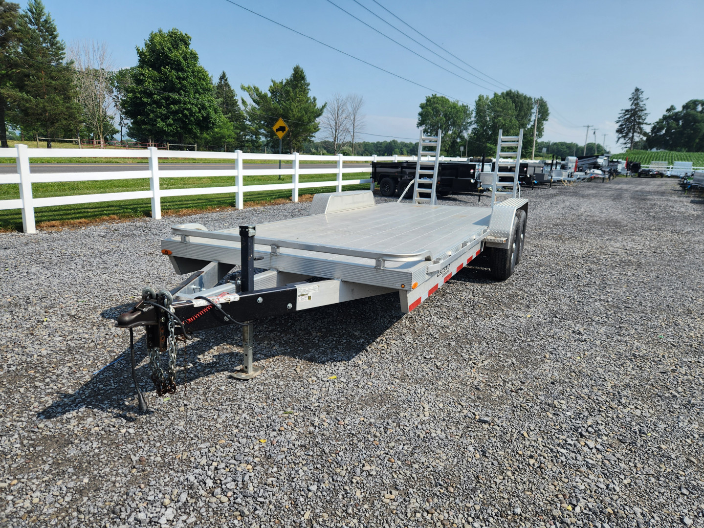 Used 2022 LEGEND TRAILERS 7X20HEQTA70 Equipment Trailer