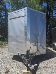 Used USED 2022 Rock Solid Cargo 7x14 Cargo / Enclosed Trailer