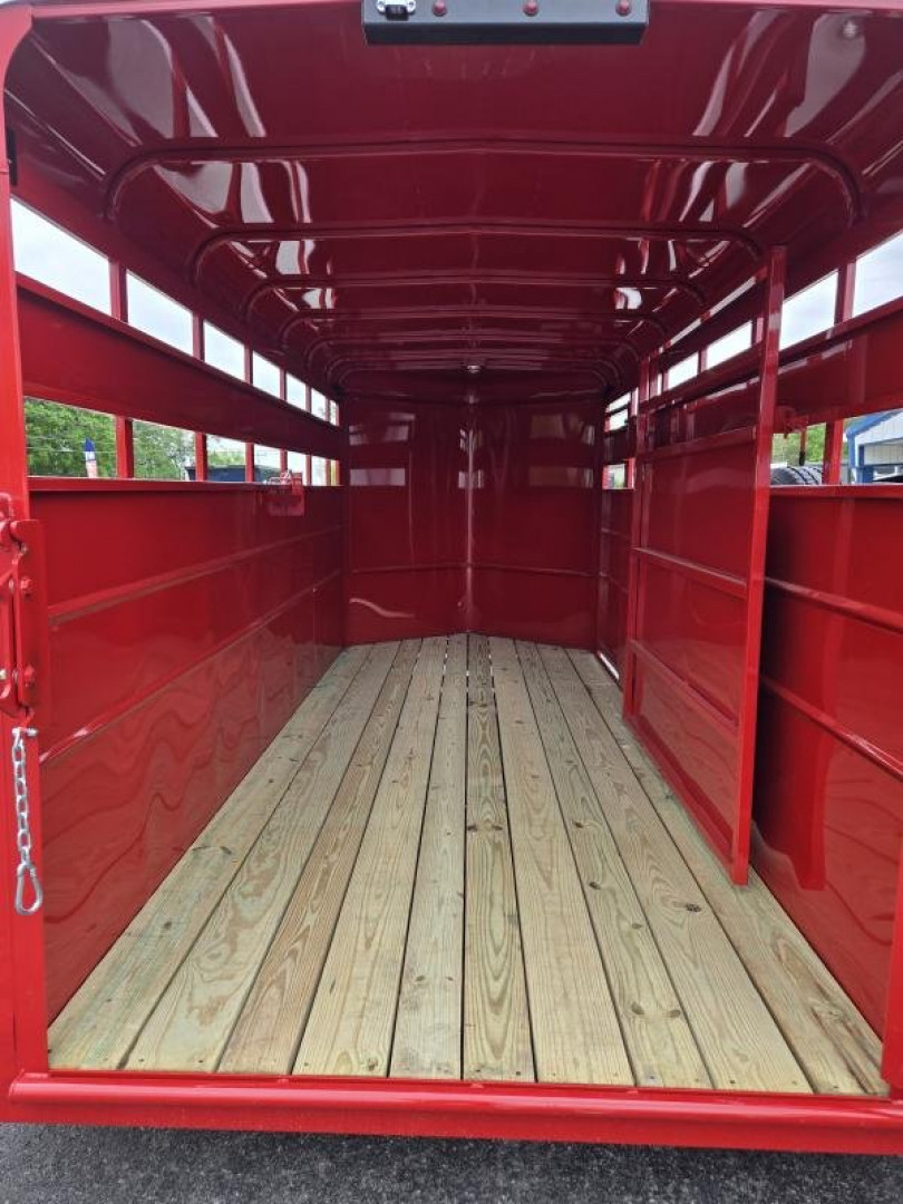 New 2025 Valley Trailers 16' x 6' x 6'6" Stock Specialty (26016) Stock / Stock Combo Trailer