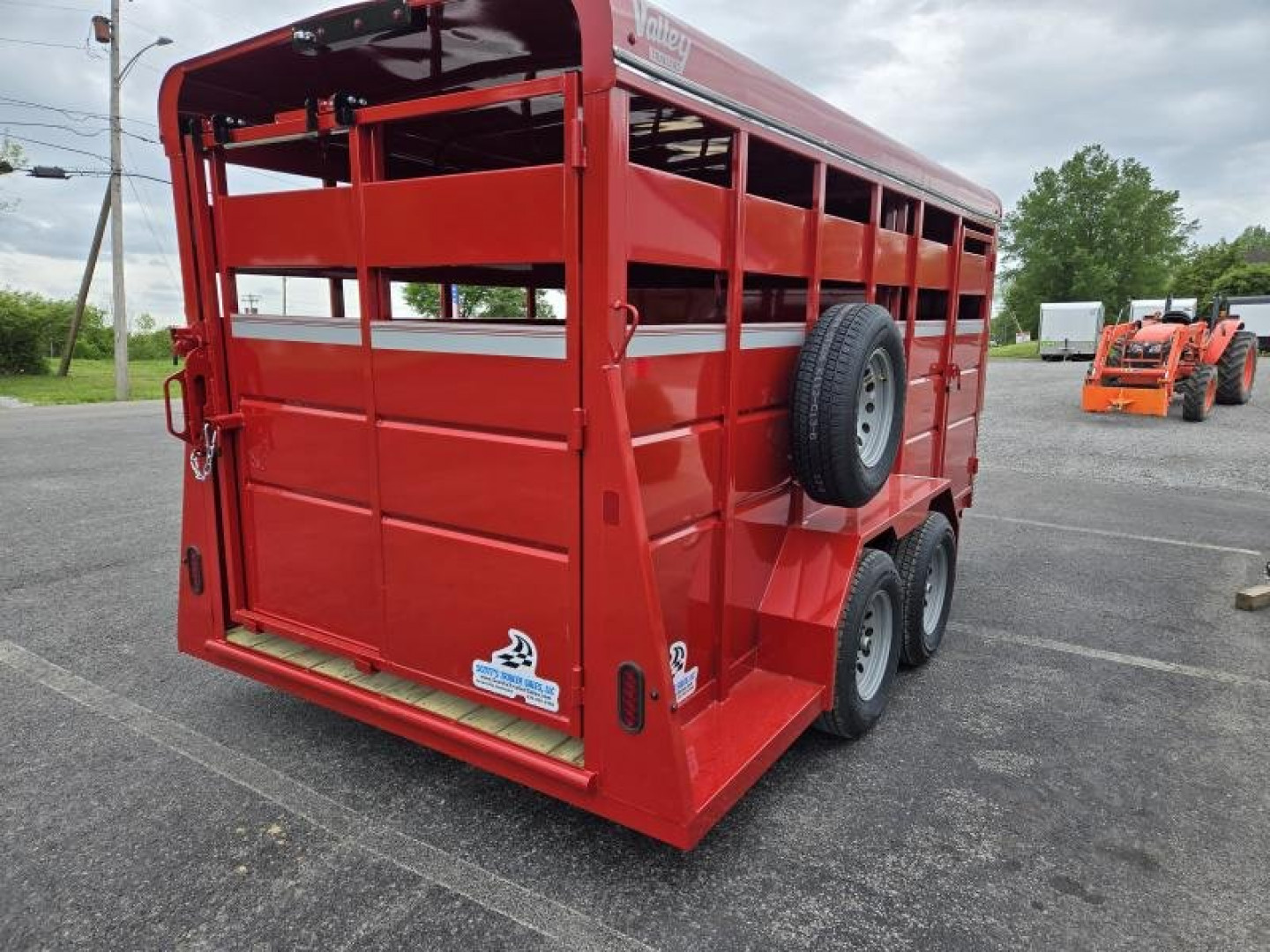 New 2025 Valley Trailers 16' x 6' x 6'6" Stock Specialty (26016) Stock / Stock Combo Trailer