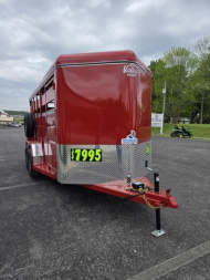 New 2025 Valley Trailers 16' x 6' x 6'6" Stock Specialty (26016) Stock / Stock Combo Trailer