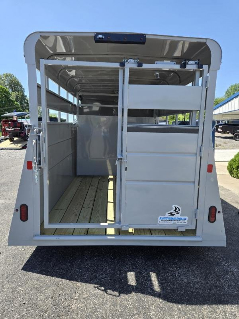 New 2025 Valley Trailers 6'X14' Stock Trailer 6'6" Height Stock / Stock Combo Trailer