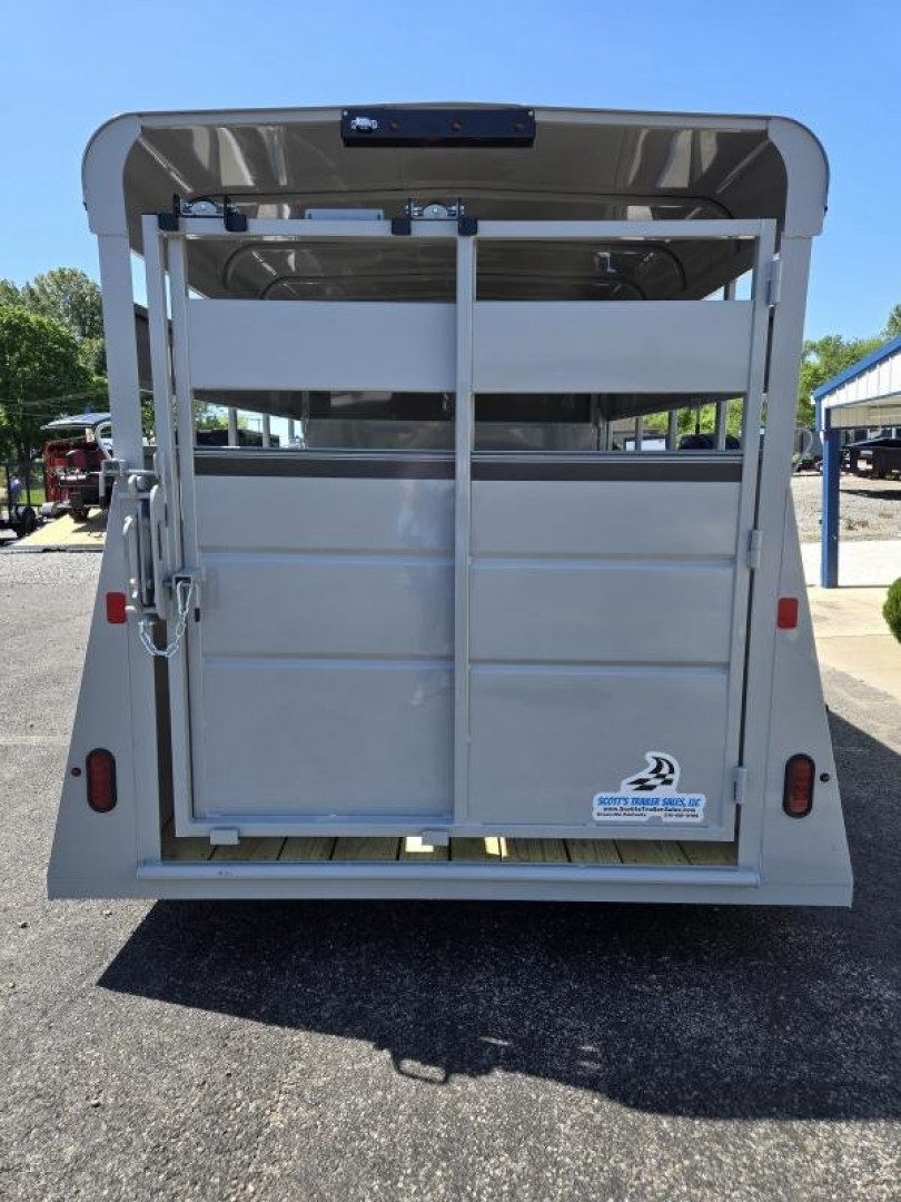 New 2025 Valley Trailers 6'X14' Stock Trailer 6'6" Height Stock / Stock Combo Trailer