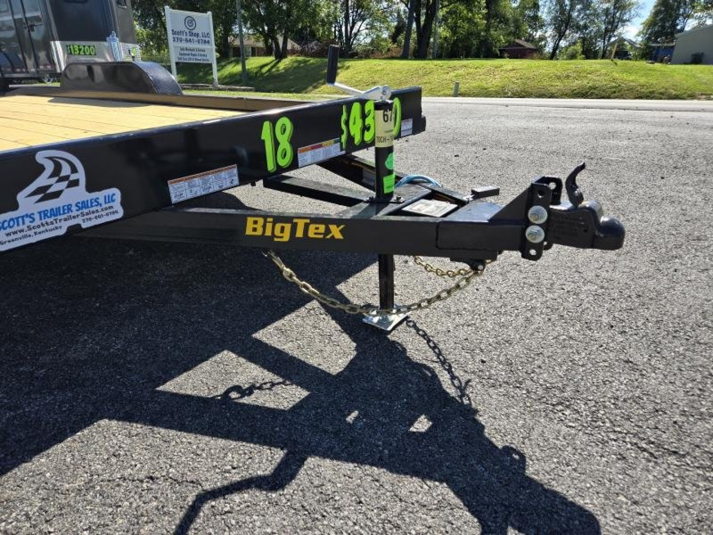 New 2025 Big Tex Trailers 70CH 18' Trailer