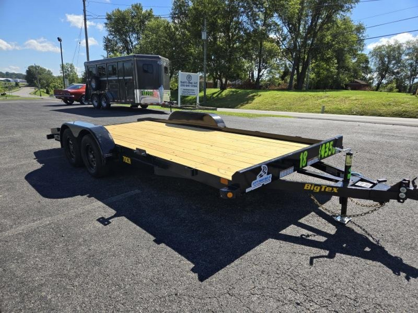 New 2025 Big Tex Trailers 70CH 18' Trailer