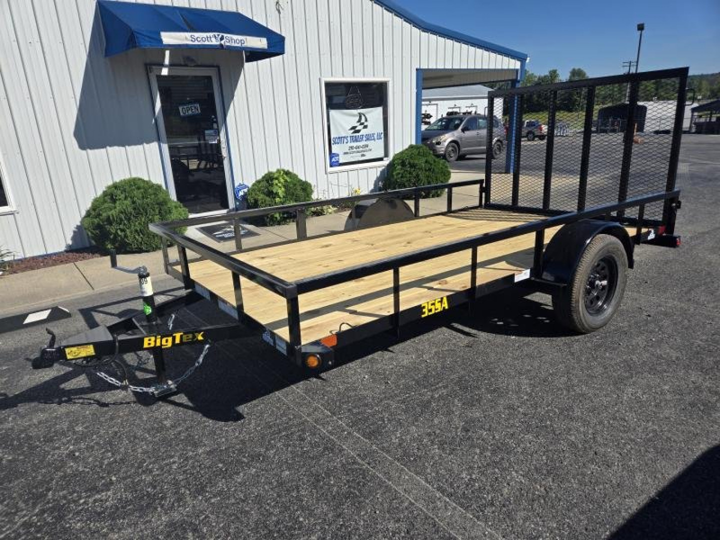 New 2025 Big Tex Trailers 35SA 12' Trailer