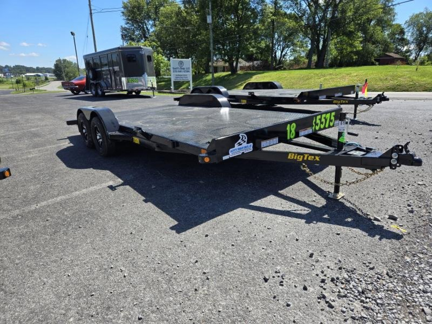 New 2025 Big Tex Trailers 70DM 18' Trailer