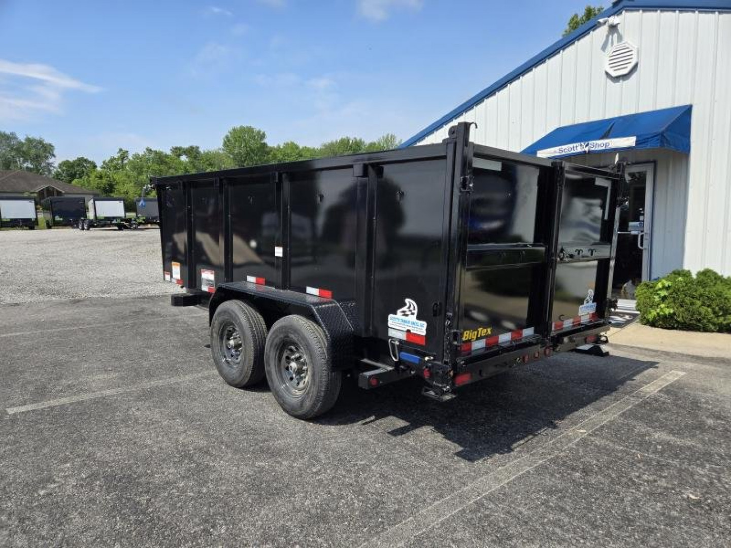 New 2024 Big Tex Trailers 14LP-14' W/ 4' Sides Trailer