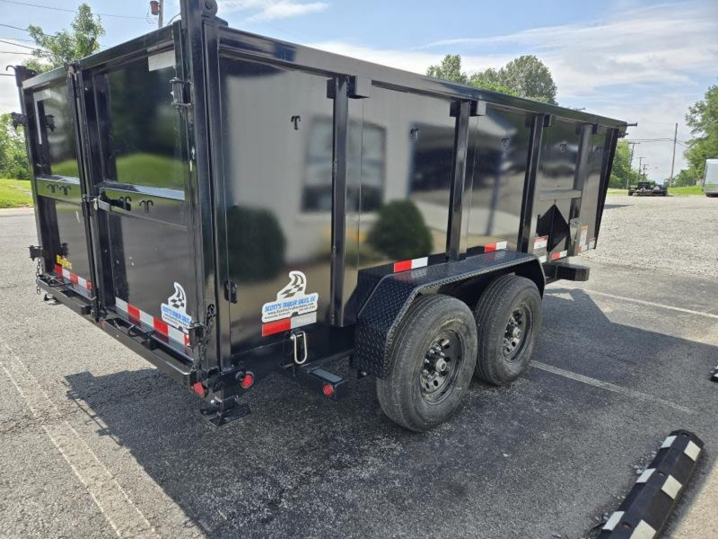 New 2024 Big Tex Trailers 14LP-14' W/ 4' Sides Trailer