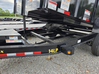 New 2024 Big Tex Trailers 14LP-14' W/ 4' Sides Trailer