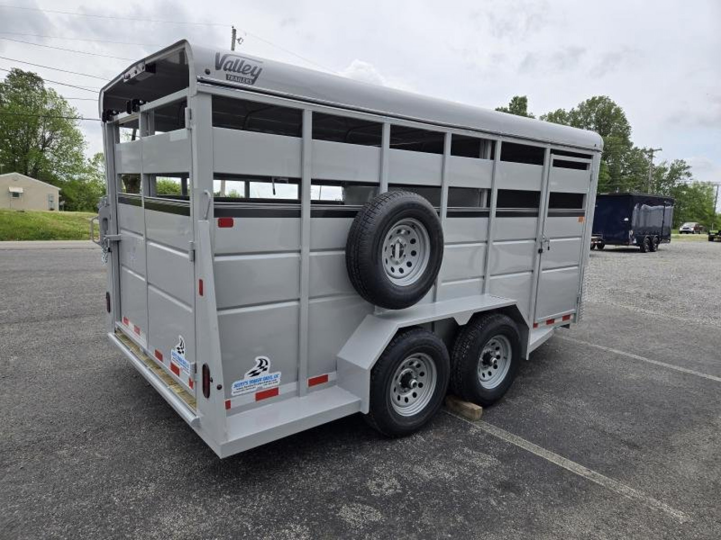 New 2025 Valley Trailers 16' x 6'8" x 6'6" Stock (26816HD) Stock / Stock Combo Trailer