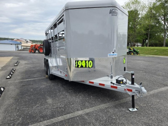 New 2025 Valley Trailers 16' x 6'8" x 6'6" Stock (26816HD) Stock / Stock Combo Trailer