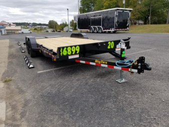 New 2024 Big Tex Trailers 10ET 20' Equipment Trailer w/ Mega Ramps