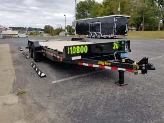 New 2024 Big Tex Trailers 16ET 20' Equipment Trailer w/ Mega Ramps