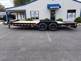 New 2024 Big Tex Trailers 16ET 20' Equipment Trailer w/ Mega Ramps