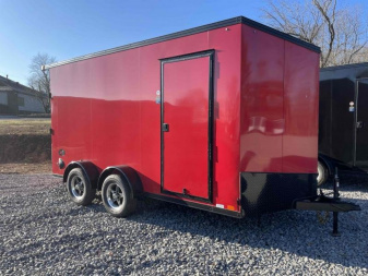 New 2023 United Enclosed Trailer 7X14