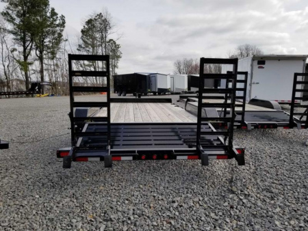 New 2023 Big Tex Trailers 16' Equipment Trailer w/ Knee Ramps