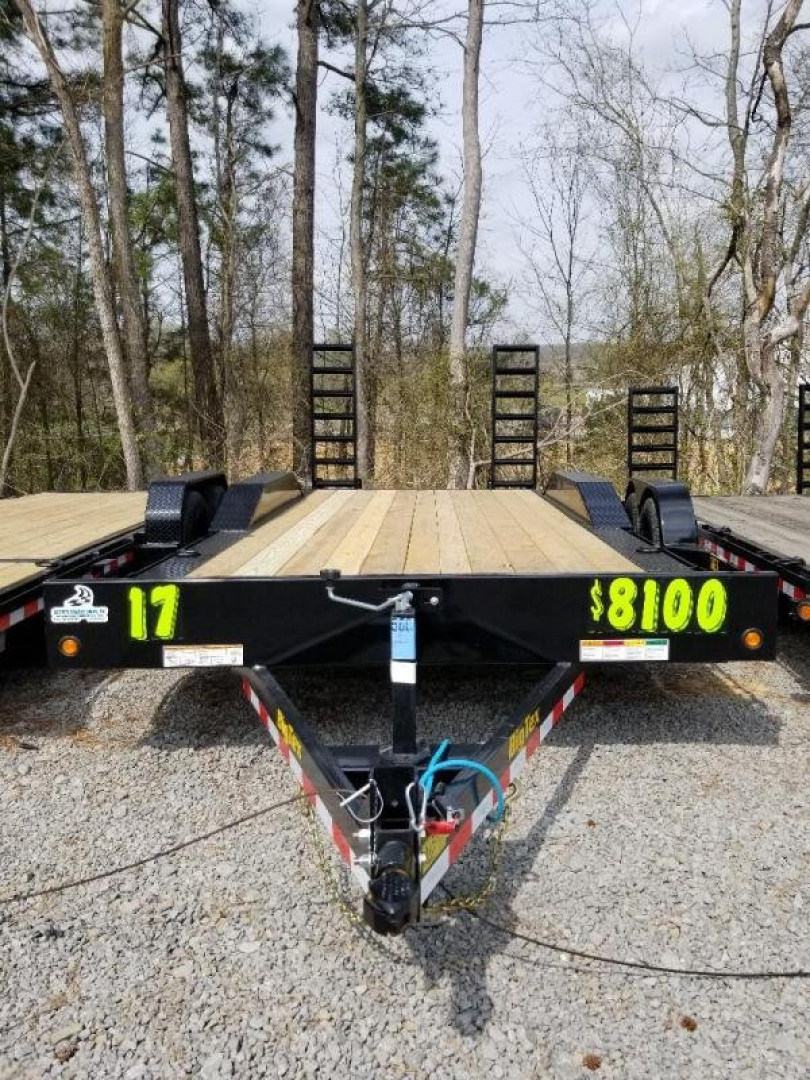 New 2023 Big Tex Trailers 17'+3' Equipment Trailer w/ Driver Over Fenders