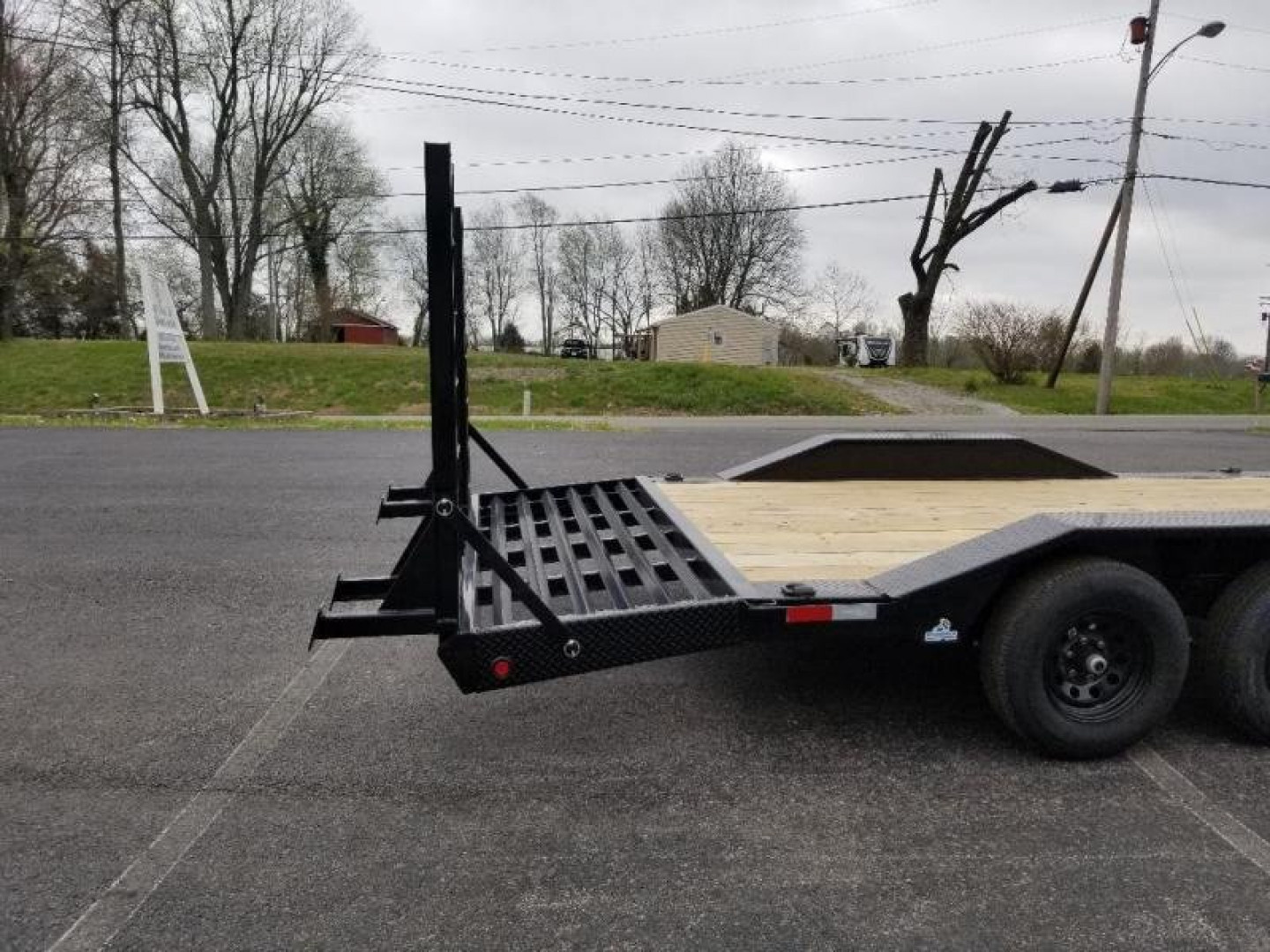 New 2023 Big Tex Trailers 17'+3' Equipment Trailer w/ Driver Over Fenders