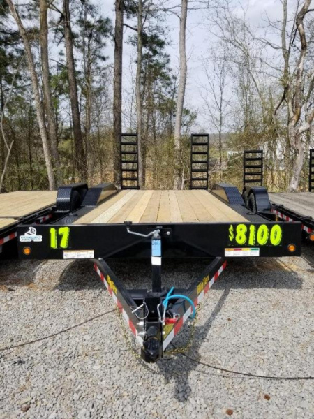 New 2023 Big Tex Trailers 17'+3' Equipment Trailer w/ Driver Over Fenders