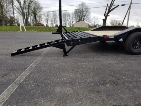 New 2023 Big Tex Trailers 17'+3' Equipment Trailer w/ Driver Over Fenders