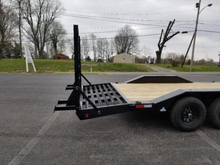 New 2023 Big Tex Trailers 17'+3' Equipment Trailer w/ Driver Over Fenders
