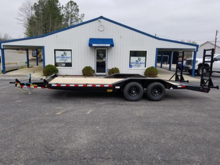 New 2023 Big Tex Trailers 17'+3' Equipment Trailer w/ Driver Over Fenders