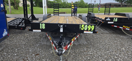 New 2023 Big Tex Trailers 18' Equipment Trailer w/ Knee Ramps
