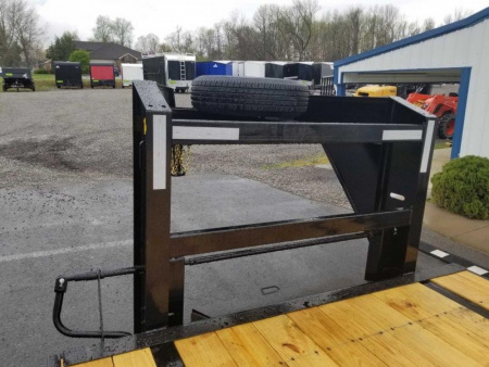 New 2024 Big Tex Trailers 20' Flatbed Gooseneck Trailer w/ 5' Mega Ramps