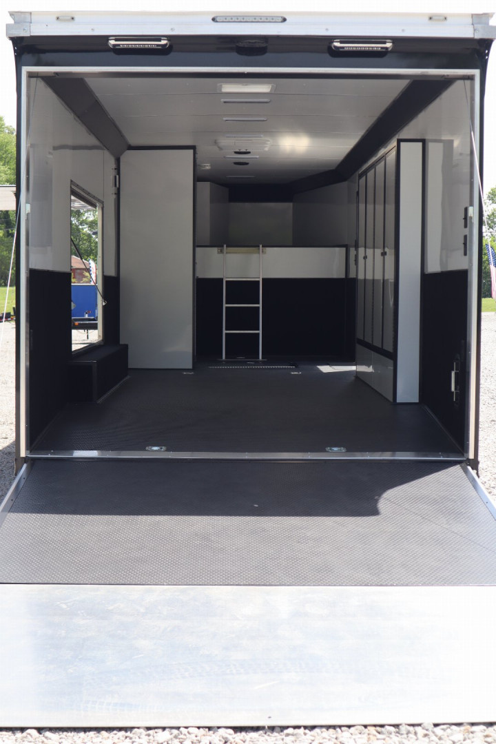 New 2023 United Trailers 36' Gooseneck Enclosed Car / Racing Trailer