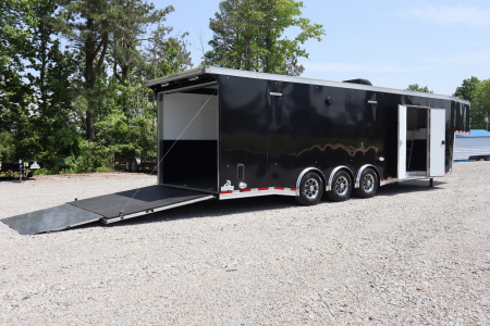 New 2023 United Trailers 36' Gooseneck Enclosed Car / Racing Trailer