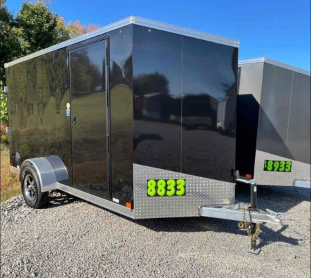 New 2023 United Aluminum Enclosed Trailer 6x12