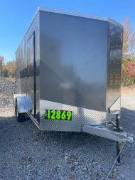 New 2022 United Aluminum Enclosed Trailer 7x14