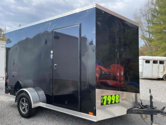 New 2023 United Enclosed Trailer 7x12