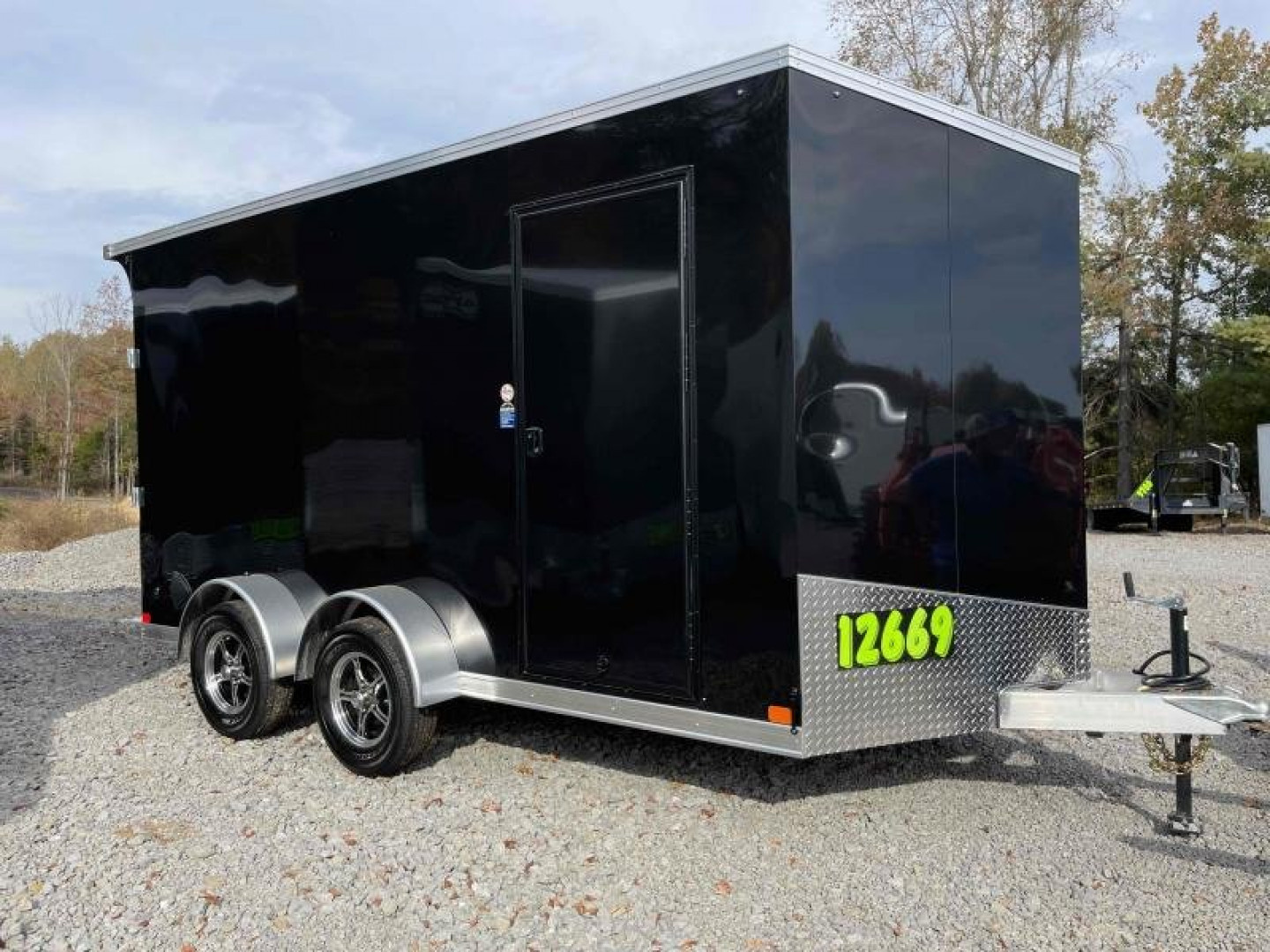 New 2023 United Aluminum Enclosed Trailer 7x14