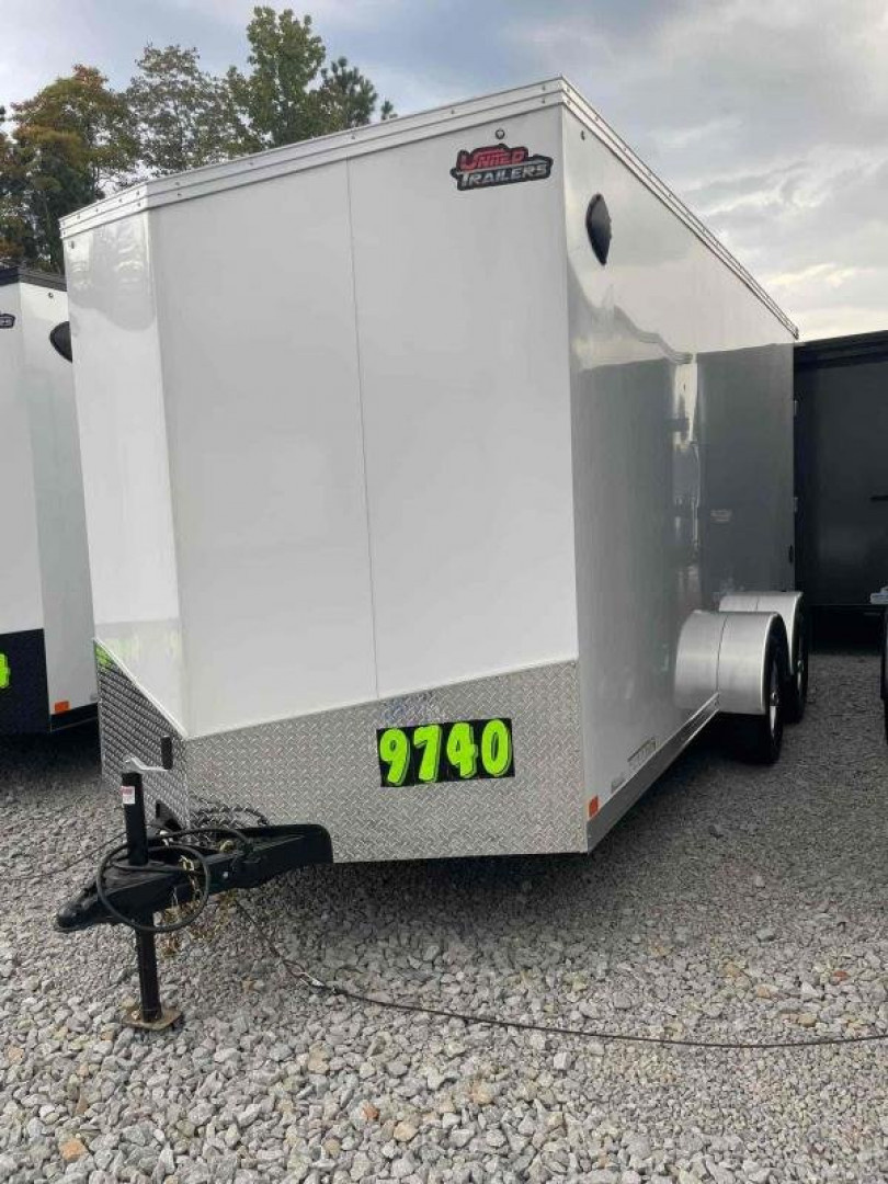 New 2023 United Enclosed Trailer 7x16