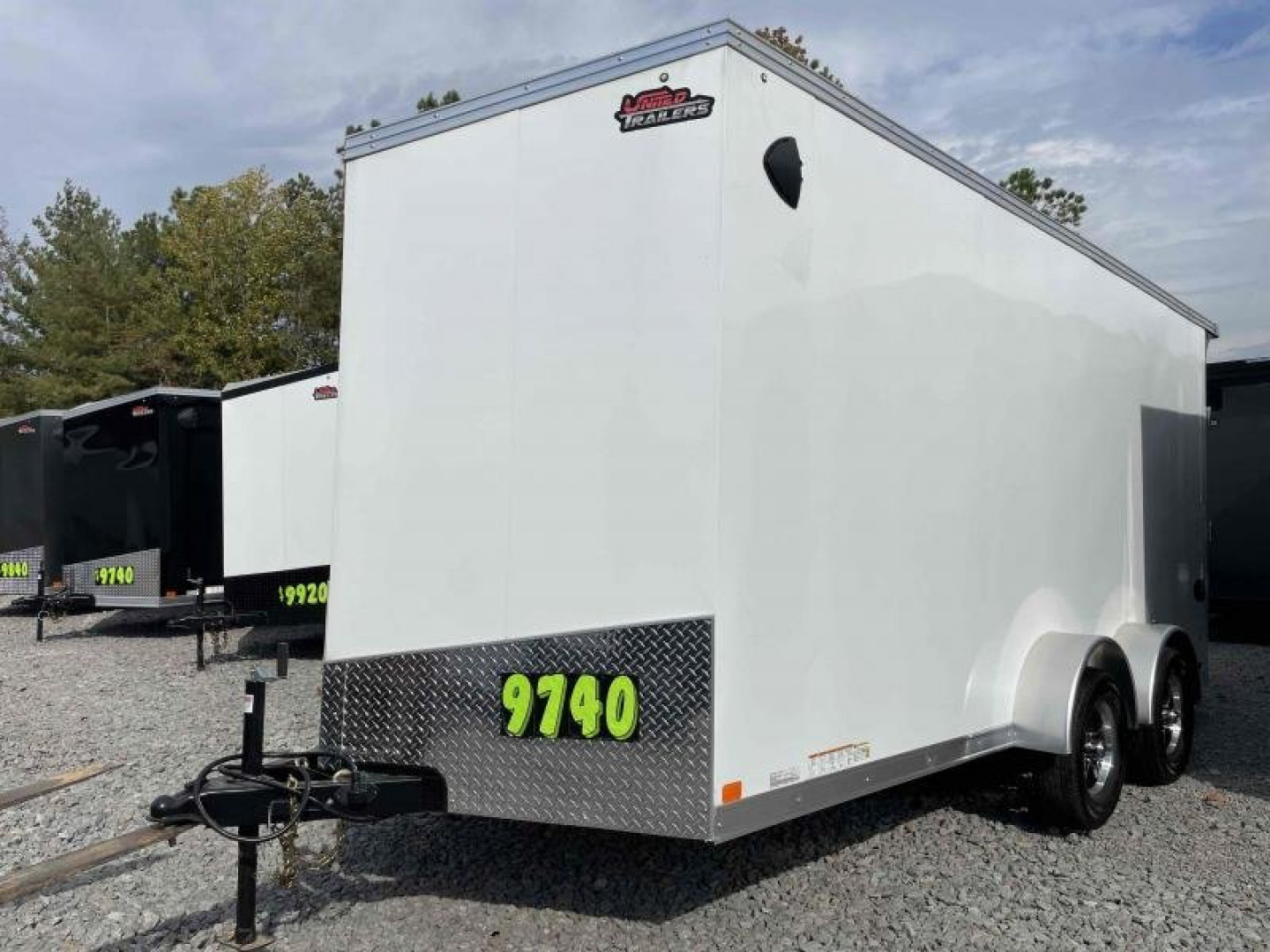 New 2023 United Enclosed Trailer 7x16