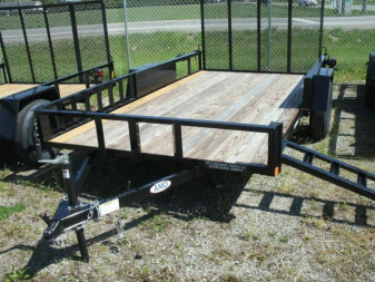 New 2025 AMO 6X12UT Utility Trailer