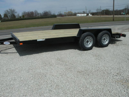 New 2026 AMO 16' FLATBED Flatbed Trailer