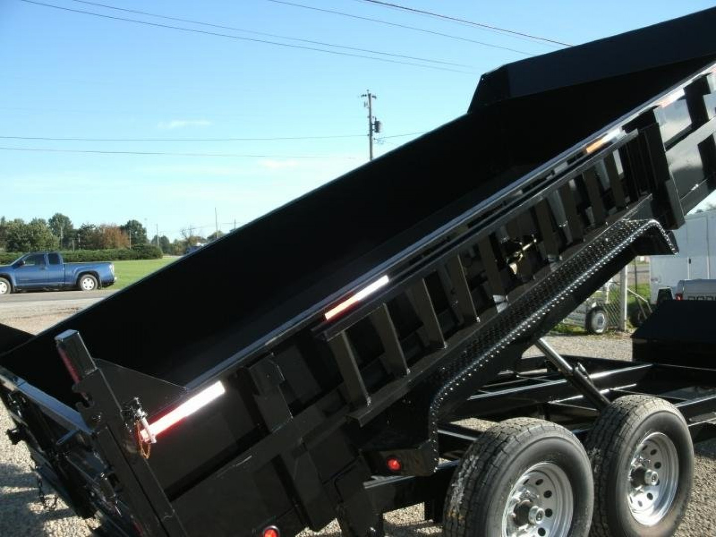 New 2025 Griffin 82" x 14' Dump Trailer- 14K