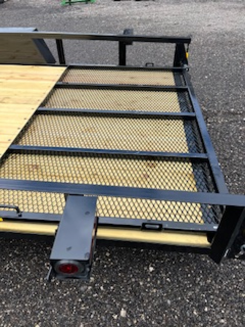 New 2025 AMO 6 X 16 UT TANDEM Utility Trailer