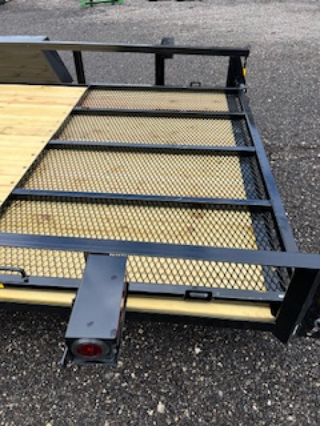 New 2025 AMO 6 X 16 UT TANDEM Utility Trailer